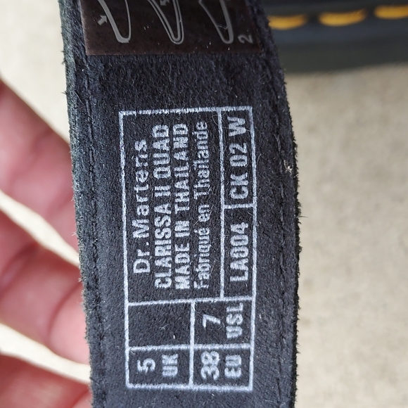 🖤DR. MARTENS CLARISSA II QUAD PLATFORM SANDALS 7US/ 5UK🖤 - Picture 6 of 12